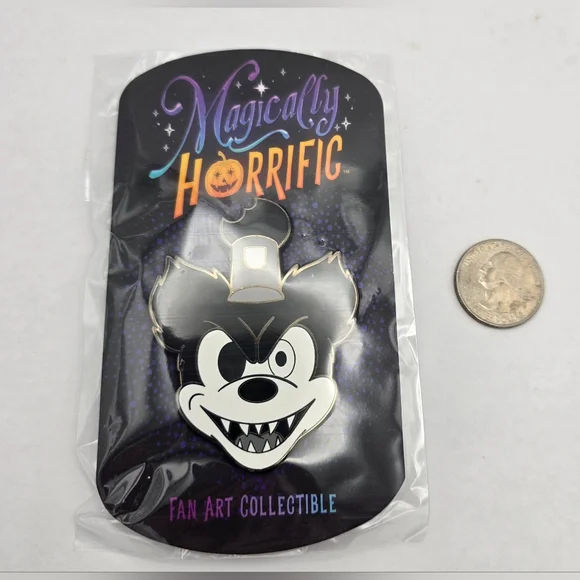 Magically Horrific Fan Art Collectible Pin - Picture 2 of 2